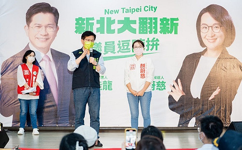 新北蘆洲、三重獲鄉親熱情迴響 林佳龍：提出更多政見贏得支持