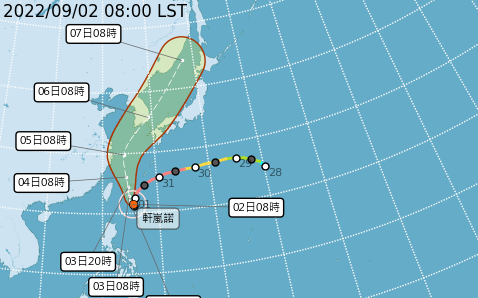 神秘力量護台？「軒嵐諾」近台上空就轉弱 鄭明典釋疑