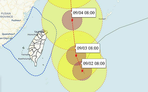 「軒嵐諾」明晚觸陸機率高！彭啟明估「這4地」有可能放颱風假