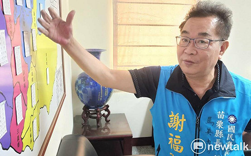 選戰點將錄》謝福弘3-2：不在意苗栗四腳督 拚知名度喚起沉默大眾