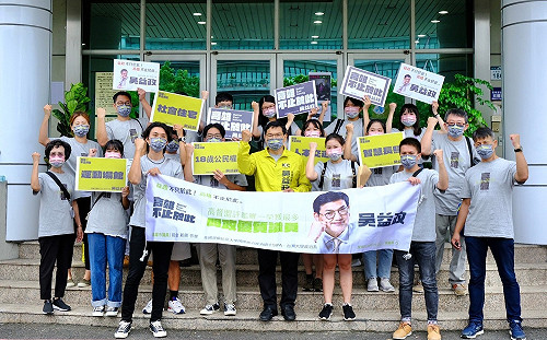 首度以無黨籍參選高市議員 吳益政提四大政見拚六連霸