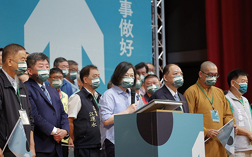 蔡英文：過去7年台北人口快速流失 已失去首都自信與光榮