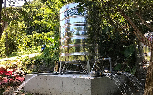 新北貢寮區簡易自來水工程完工  解決高地居民用水之苦