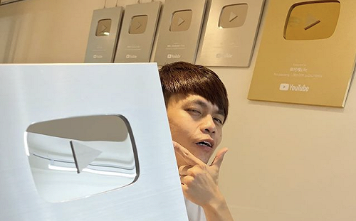 累積3金5銀！蔡阿嘎狂拿YT獎牌  網笑：參加奧運喔