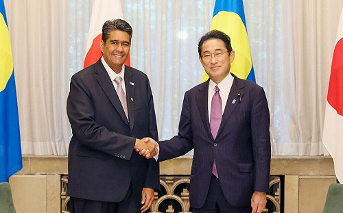 日本帛琉東京高峰會 強調台海和平穩定重要性