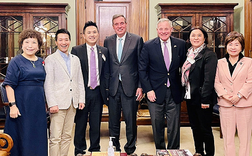 陳以信率立委團訪國會山莊 美議員支持台美 BTA 感謝台積電赴美設廠