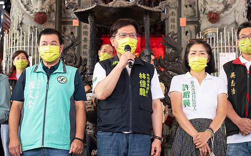 頻走訪永和因選情艱困？ 林佳龍「老實說」：對