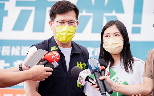 挨批「新北發大財」口號抄韓國瑜 林佳龍喊冤：我才是原創