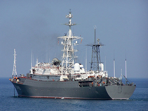 測試川普  俄羅斯間諜艦出現在美東外海