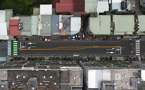 新北北宜路槽化線已要求公路總局盡速補繪