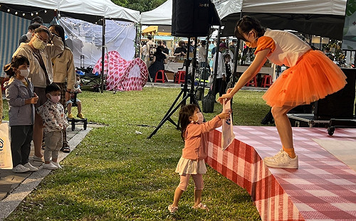新北林口原民族語書屋動起來 跟著YOYO happy動健康