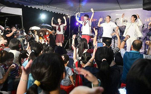 「我的新北市」星光感謝祭 侯友宜祈福百萬個願望都能實現