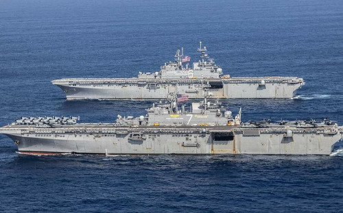 美軍「又」一大型船艦飲水出問題 的黎波里號傳逆滲透淨水裝置「持續維修」