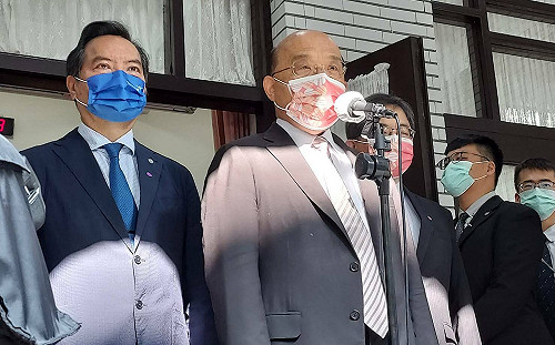 藍籲指揮中心退場 蘇貞昌：還有責任在身