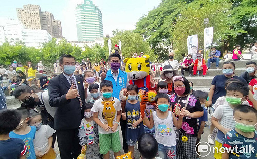 賴順仁舉辦親子嘉年華 爭取生育補助每胎10萬元