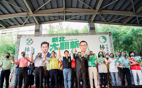 林秉宥南新莊聯合競總成立 林佳龍籲侯陣營說明政策立場