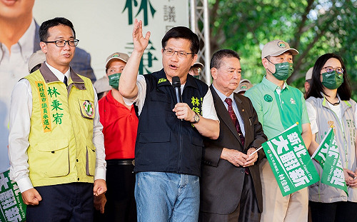 侯友宜北高輔選 林佳龍批：腳踏兩隻船，志在2024