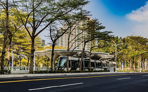 高雄輕軌龍貓隧道敗部復活  陳其邁：台灣最美捷運