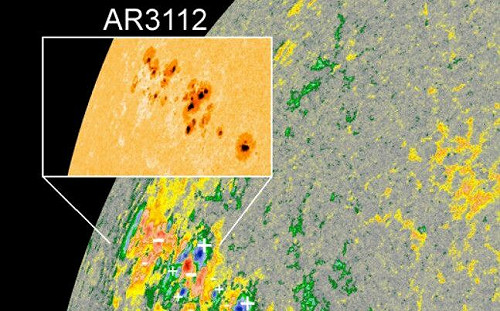 最大黑子群現身！天文館：是地球直徑的10倍大