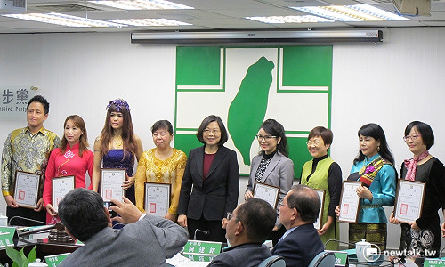 蔡英文：新住民已近50萬人 必須回應他們