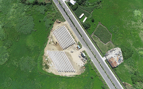 新北金山磺溪四十號橋改建工程運梁作業 台2線往石門日間交管