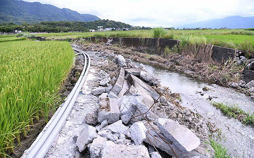 受918影響災損300公頃農地！花蓮縣府：可提天災、休耕補助