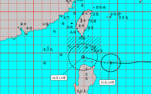 輕颱「尼莎」持續增強！氣象局：「這條件」達成不排除發陸警