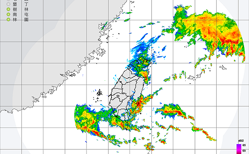基隆雙北豪雨警報持續 台南以北16縣市颳12級風