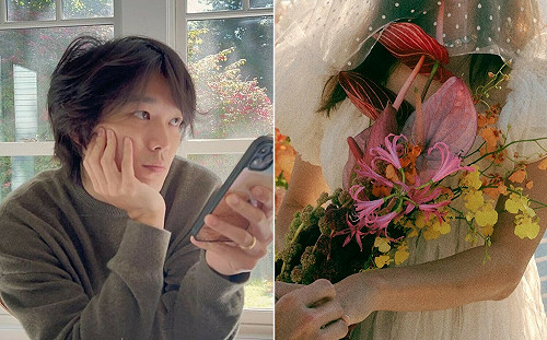 孔曉振首曬「老婆視角」！公開小10歲老公正臉照：我的天使