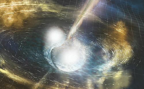 (影)兩中子星碰撞噴流疑可達7倍光速！ 2017年重力波事件最新結果出爐