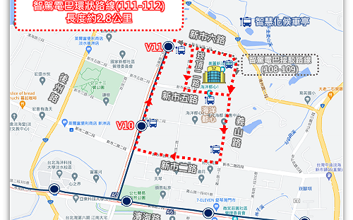 新北市啟動第2期淡海智慧駕駛電動巴士測試計畫