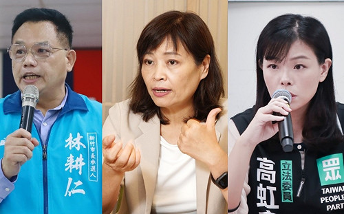 新竹市長選情愈打愈高？TVBS民調：高虹安支持度34%高於沈慧虹27%、林耕仁21%