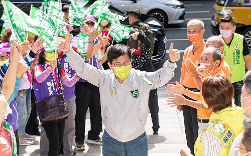 號次抽1號喊「新北一定贏」 林佳龍：這場選舉是民進黨全黨的選舉