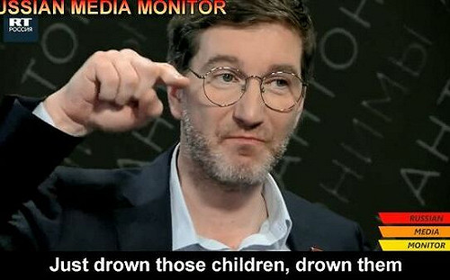 俄名嘴囂張喊烏克蘭兒童「應淹死燒死」還露得意笑容 被停職急道歉