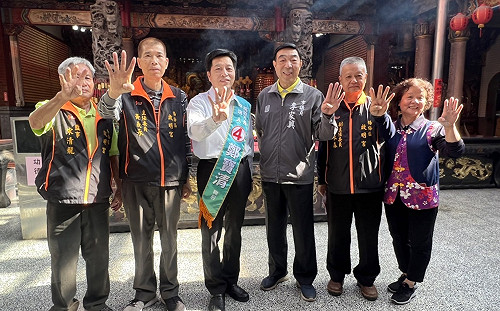 選前30天從故鄉楊梅出征掃街 鄭寶清:我會逆轉勝打贏選戰