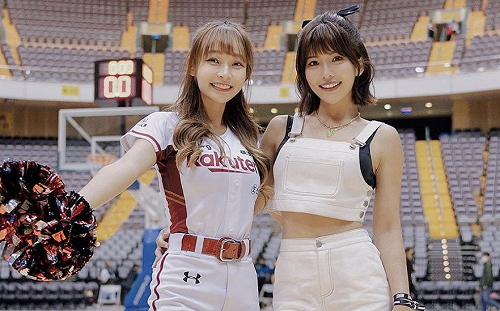 驚見流量密碼！樂天雙女神合體 網瘋喊：好香