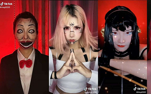 萬聖愛搞鬼！TikTok推動漫夯角妝容特效