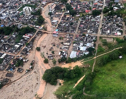 哥倫比亞洪災  土石流釀逾250死400傷