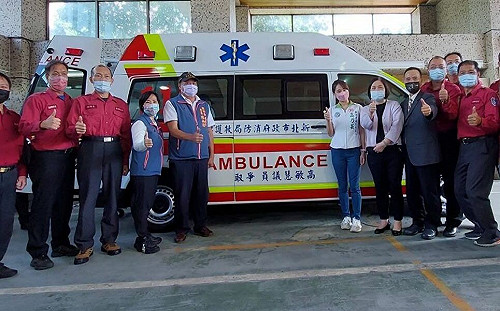 新北議員高敏慧爭取救護車汰舊換新 提升樹林區救護效能