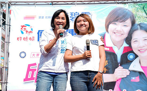 為邱于軒林園後援會成立站台 柯志恩嘆高雄選風敗壞