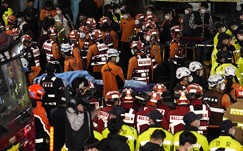 首爾梨泰院踩踏意外增至149死76傷 多國元首發文哀悼