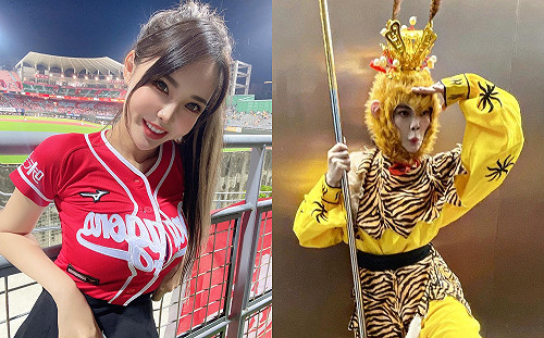 神還原！肝連妹萬聖節Cosplay孫悟空 粉絲看傻：收下我的膝蓋