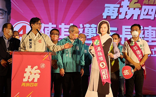 趙天麟軍令狀「前新苓三席全上」 湯詠瑜哽咽感謝郭建盟「大氣度」催票