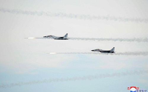 一次比一次多！北韓180架戰機升空 南韓出動F-35A應對