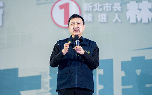 蔡英文12度赴新北站台 余天哽咽為林佳龍助選