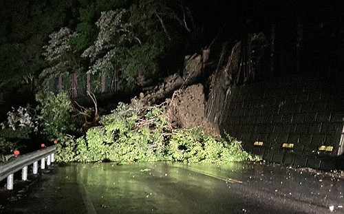 北宜坪林段土石坍方！今晨恢復通車