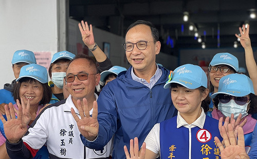 猛K高虹安又臨時喊卡 朱立倫：要再做民調評估