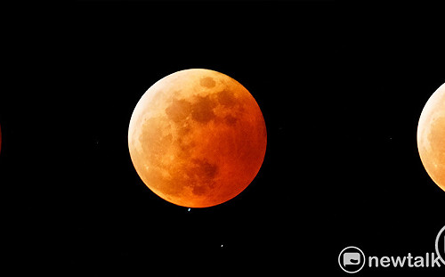 現場直擊》月全食、月掩天王星難得一見天文現象今晚同時登場