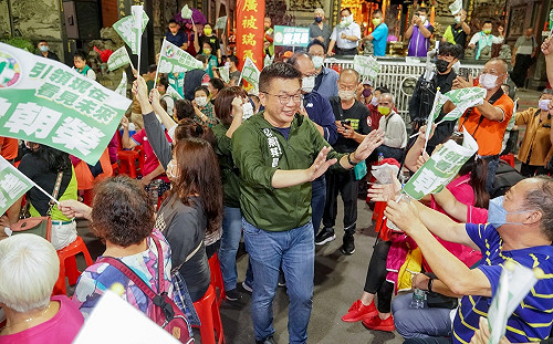 第775場演說 蔡其昌喉嚨沙啞也要喊：一起贏回台中