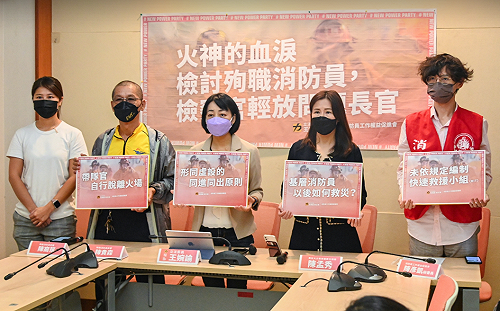 喬友大樓火警指揮官不起訴 殉職消防員家屬不服將再議